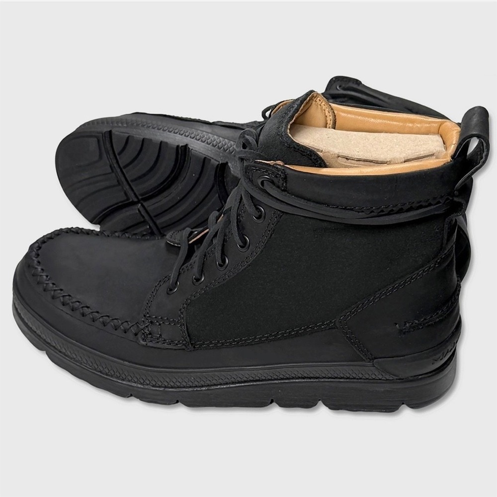 Manitobah Waterproof Moc Toe Unlined Boots - NEW Mens 9 Black - #48788-OF